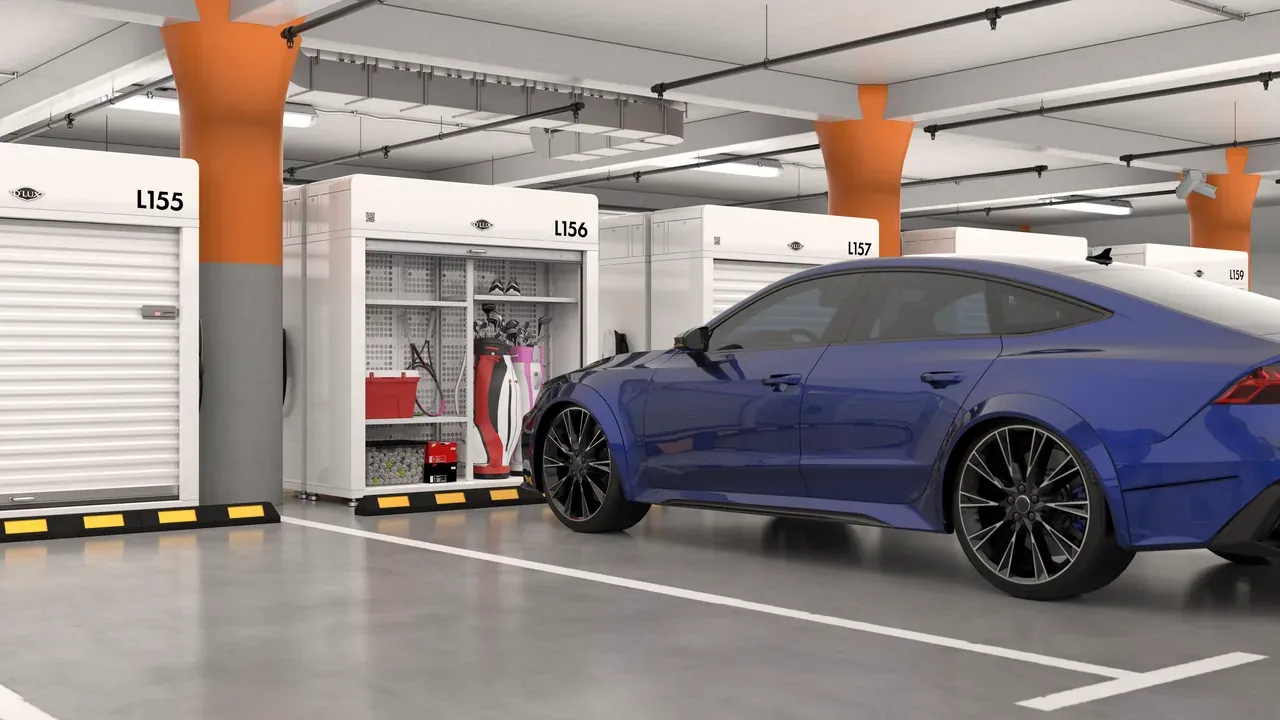 Garage view 3